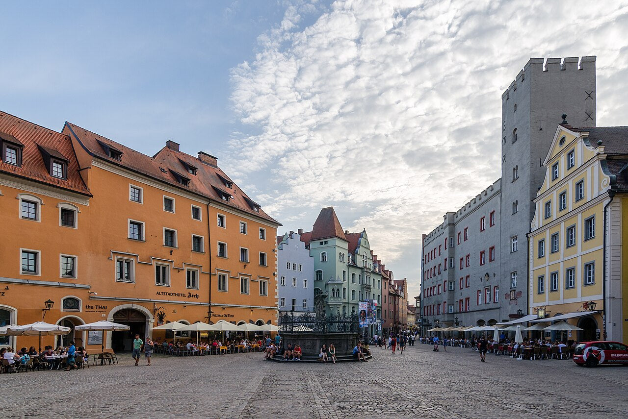 Regensburg Sehenswürdigkeiten 1 Tag: Haidplatz in der Altstadt
